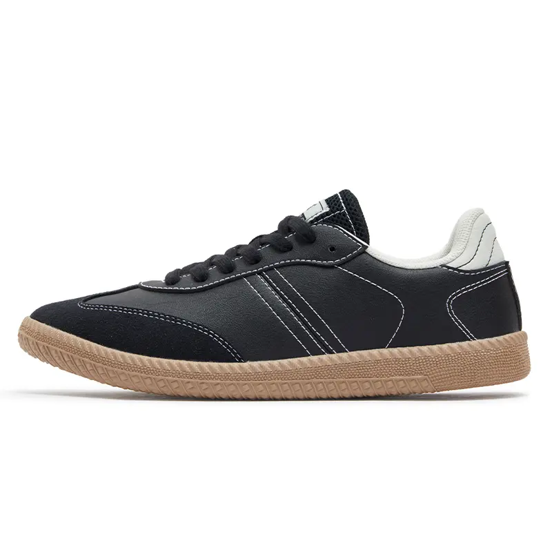 361° Abrasion-Resistant Cushioning Low-Top Skateboard Shoes Men's Black Gray