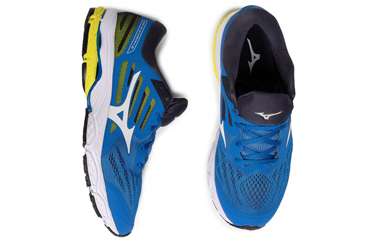 Mizuno Stream 2 Low Top Running Shoes Unisex Blue White Black