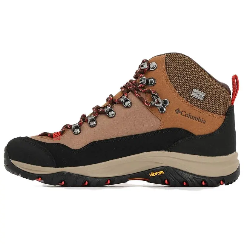 Columbia Steens Anti Slip Wear Resistant High Top Hiking Shoes Women's Brown