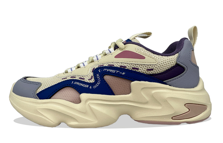 361° Low Top Running Shoes Women's Beige Pink