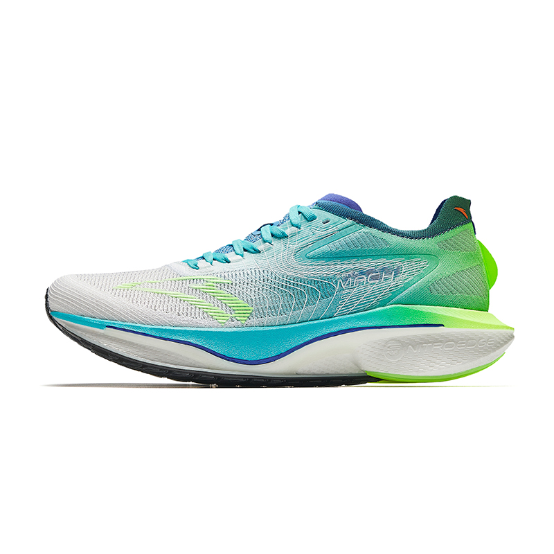 Anta Mach 4 Generation PRO Durable Breathable Lightweight Low-Top Running Shoes Men's Papyrus White купить в интернет-магазине Yoocart с быстрой доставкой по России.
