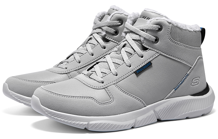 Skechers Ingram Wear-Resistant Warm And Breathable Mid-Top Casual Shoes Men's Light Gray купить в интернет-магазине Yoocart с быстрой доставкой по России.