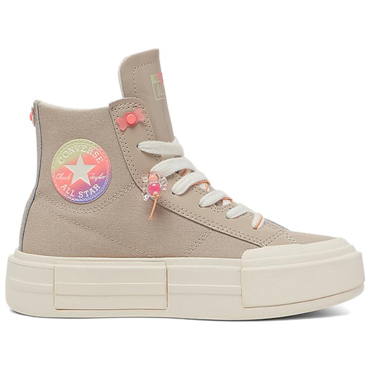 Converse CHUCK TAYLOR Anti-Slip Wear-Resistant High-Top Canvas Shoes Unisex Apricot