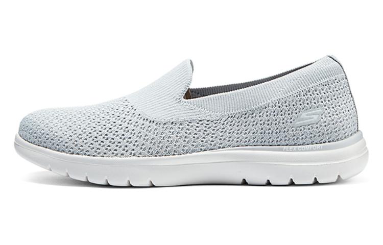 Skechers On The GO Fle Low Top Casual Shoes Women's Light Gray