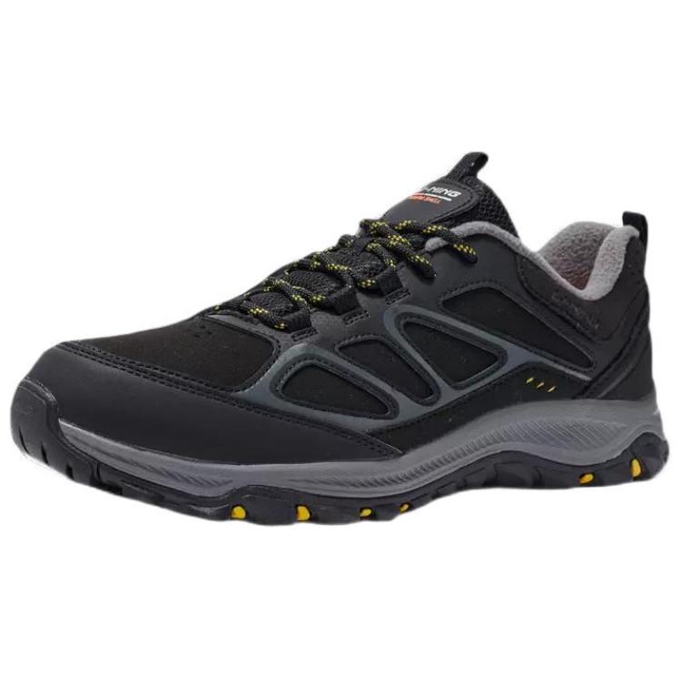 LiNing Sports Life Collection Durable Warm Low-Top Casual Shoes Men's Black