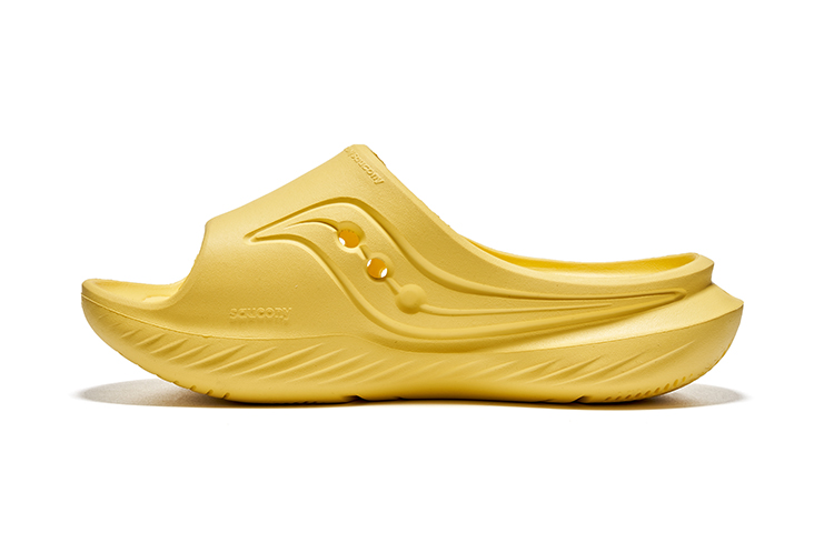 Saucony Cradle Slip-Resistant Slide Slippers Unisex Yellow