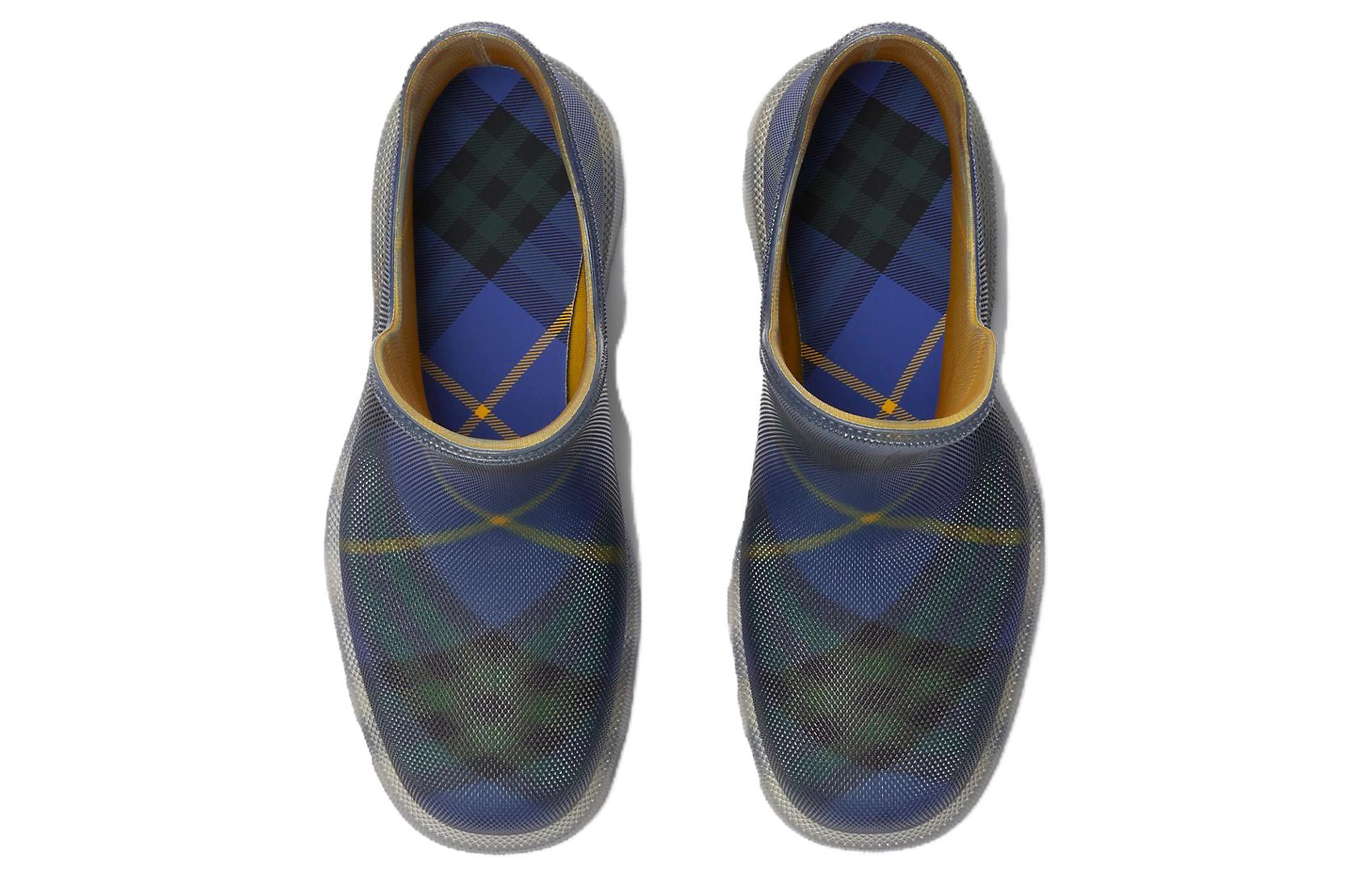 Burberry Marsh Checked Rubber Ankle Boots купить в интернет-магазине Yoocart с быстрой доставкой по России.