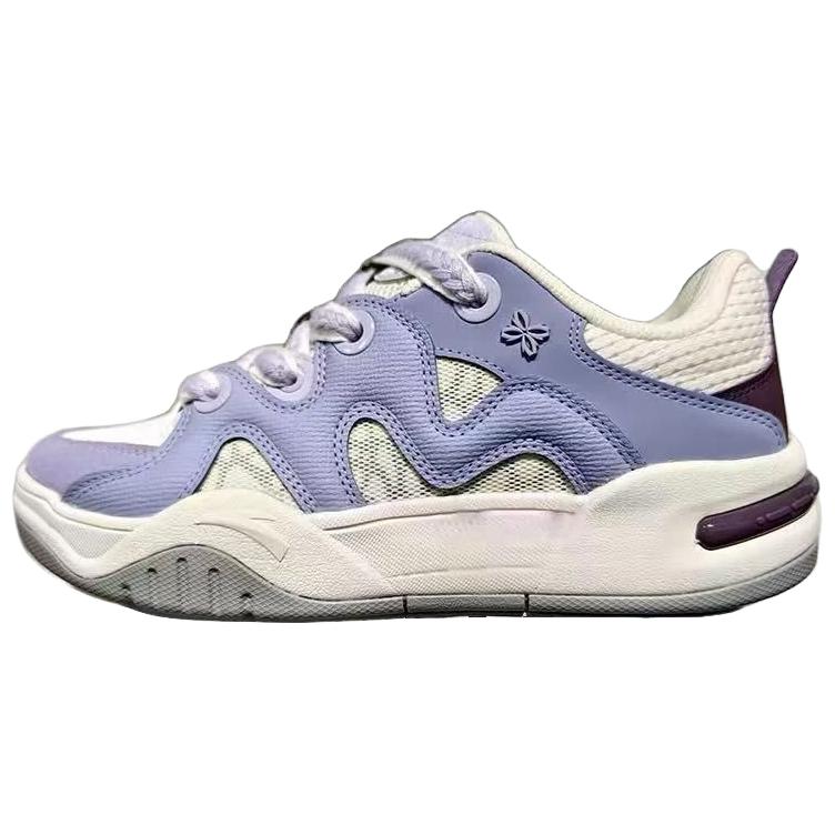 Anta Slip Resistant Abrasion Resistant Low top Skateboard Shoes Women's