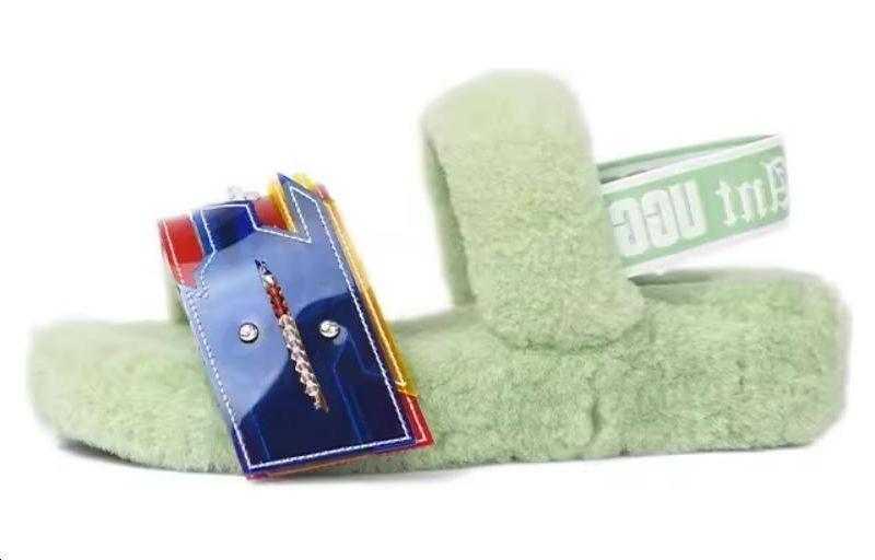 UGG Slide Slippers Women's Green