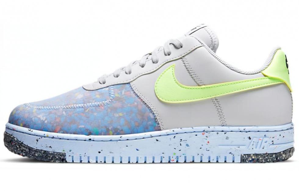Nike Air Force 1 Crater Pure Platinum Barely Volt