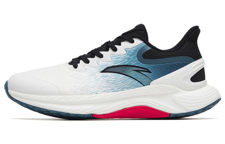 Anta Gen 3.0 Anti Slip Wear Resistant Low Top Running Shoes Men's White Blue