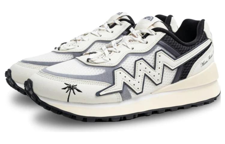 LiNing Wade 001 Anti Slip Wear Resistant Low Top Casual Shoes Men's Beige Black