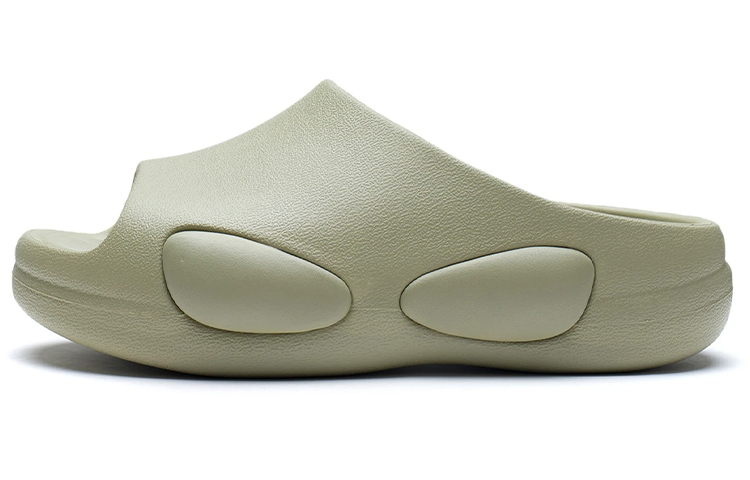 LiNing CF Tracing EVA Quiet Slide Slippers Unisex Elm Branch Green