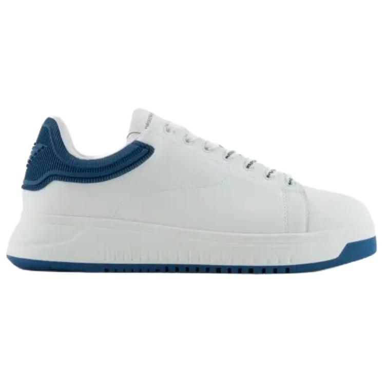 EMPORIO ARMANI Low top Skateboard Shoes Men's White