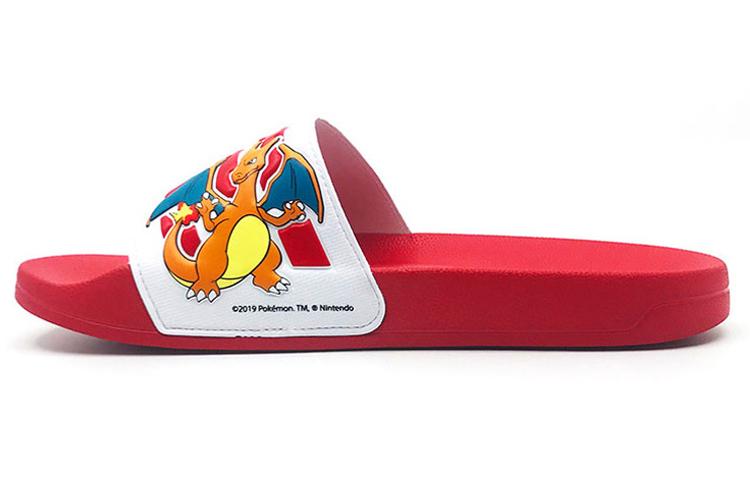 Adidas Pokmon X Adidas Neo Adilette Shower Red Shoe Unisex 'Red White'