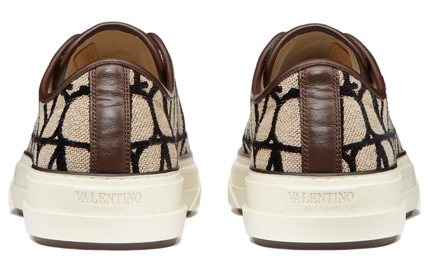 Valentino TOTALOOP Low Top Stylish Skateboarding Shoes Men's Beige Black купить в интернет-магазине Yoocart с быстрой доставкой по России.