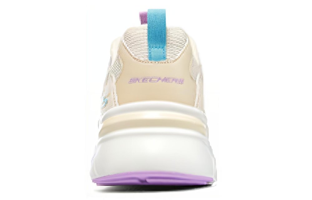 Skechers D'LITES Macaron, Cream Macaron Low Top Chunky Sneakers Women's Light Yellow
