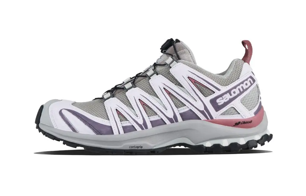 SALOMON XA PRO 3D Low top Running Shoes Unisex Purple Pink Gray