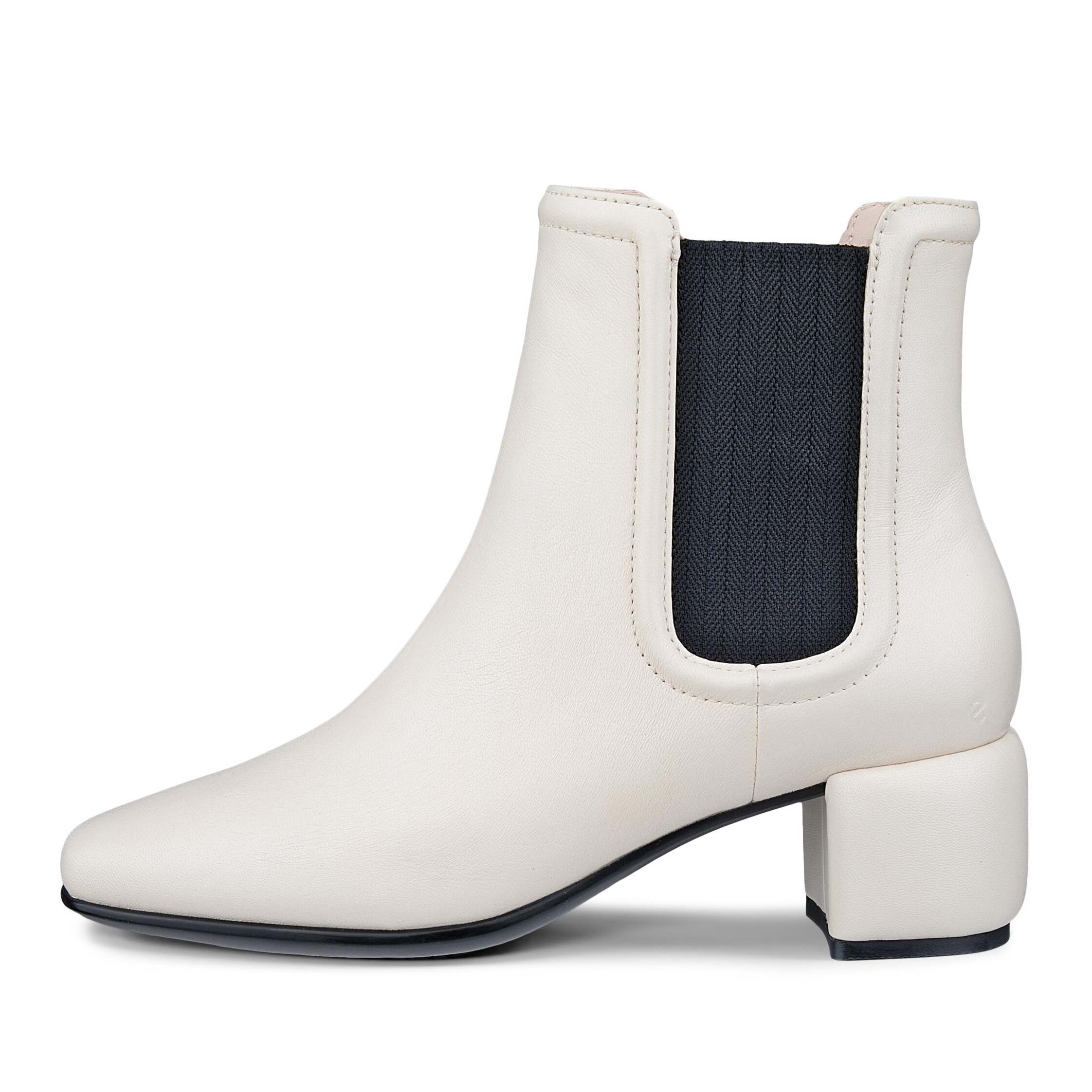 Ecco 35 Square Toe Collection Crew Chelsea Boots Women's