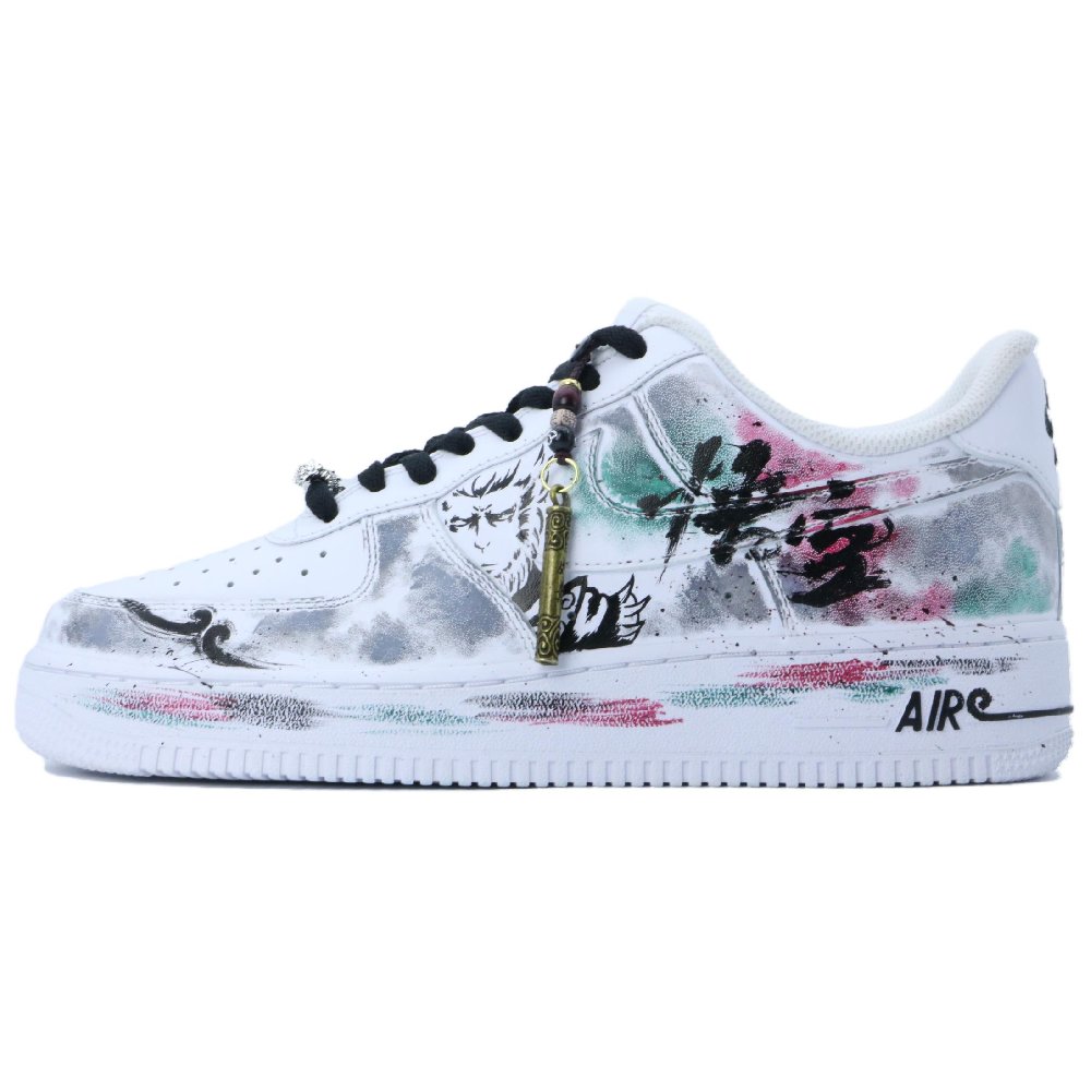 Nike Air Force 1 Skateboard Shoes Unisex Low-Top White/Black