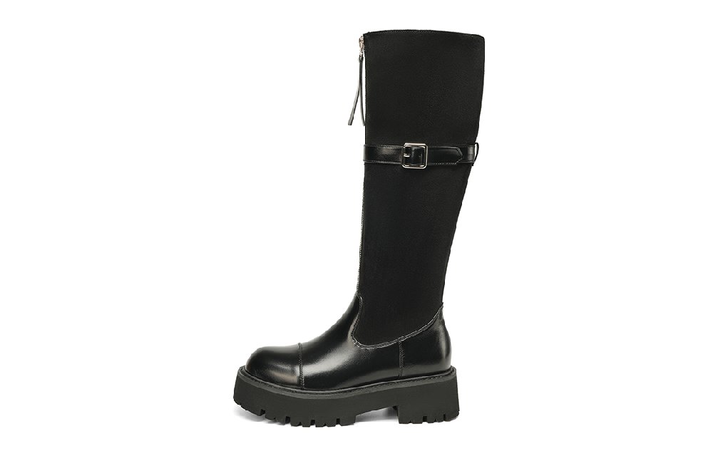EBLAN Knee-high Boots Women's Black