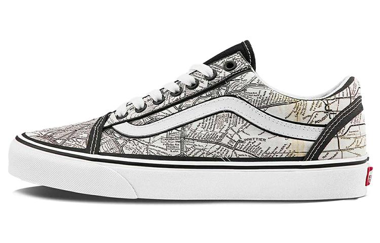 Old Skool Moca X Vans 'Frances Stark Maps'