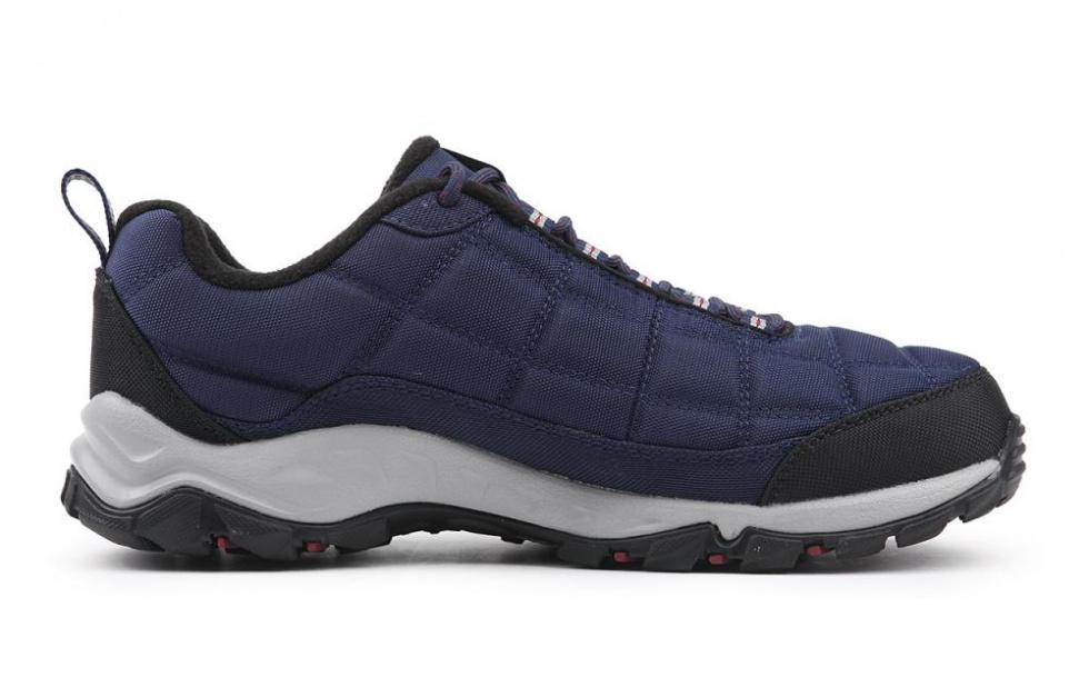 Columbia Cushioned Anti-Slip Wear-Resistant Impact-Resistant Lightweight Warm Low-Top Hiking Shoes Men's Navy Blue купить в интернет-магазине Yoocart с быстрой доставкой по России.