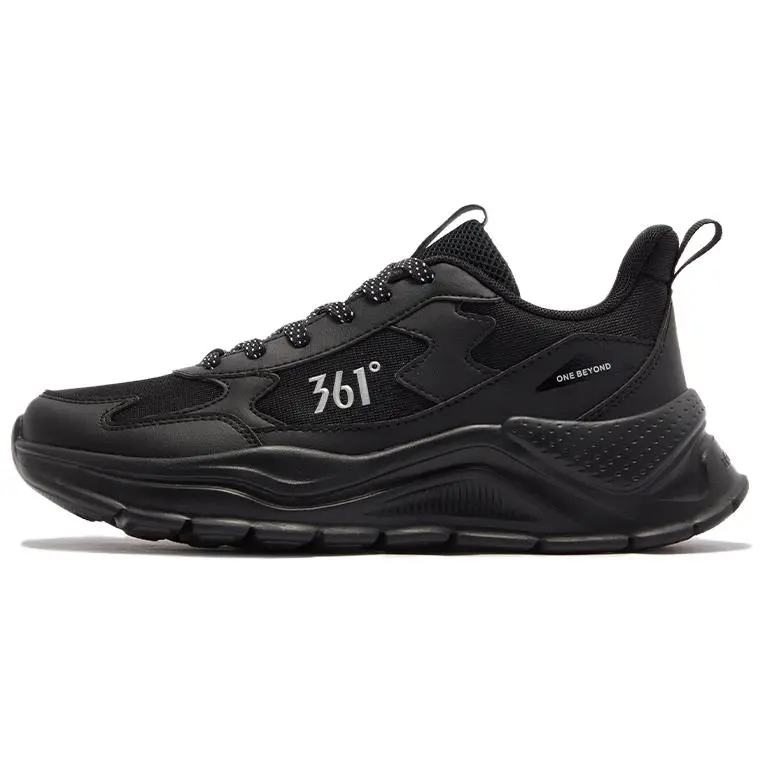 361° Breathable And Lightweight Low Top Casual Shoes Women's Obsidian Black