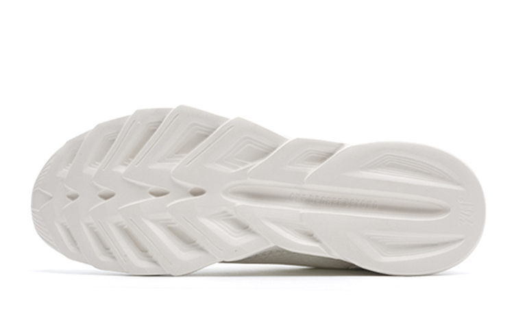 361° Anti Slip Wear Resistant Low Top Running Shoes Men's White Umber