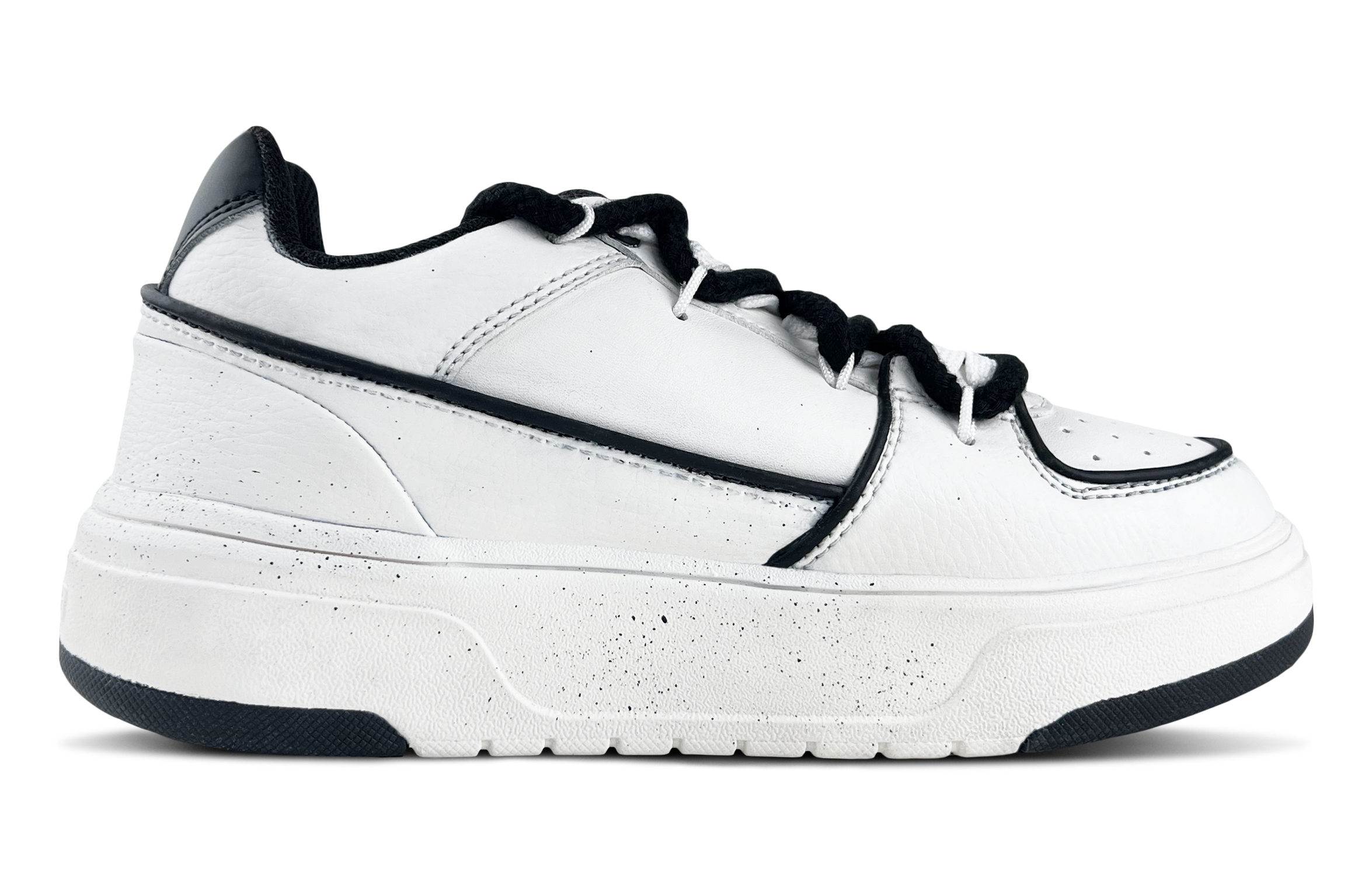 MLB Chunky Liner Olive 33 Lightweight Low Top Skateboard Shoes Unisex Black White