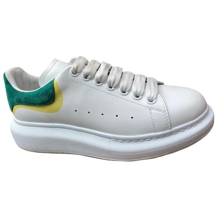 Alexander McQueen Low Top Skateboard Shoes Women's White