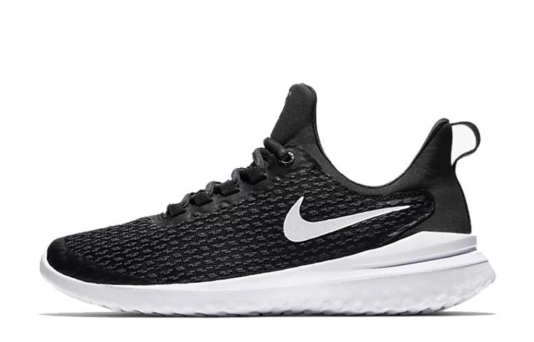 Nike Renew Rival 2E Wide 'Black White' Women's