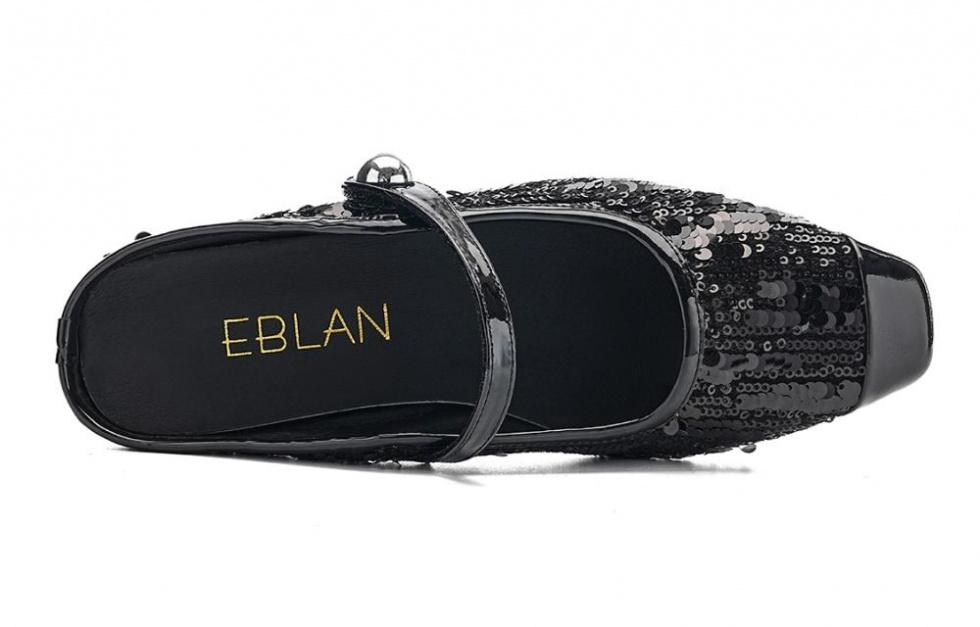 EBLAN Closed Toe Slippers Women's Black купить в интернет-магазине Yoocart с быстрой доставкой по России.
