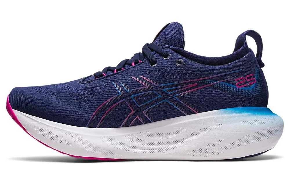Asics Гель Nimbus 25 Беговые кроссовки Низкие indigo Женские