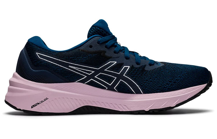 ASICS GT 1000 11 Wide 'Mako Blue Barely Rose' Women's