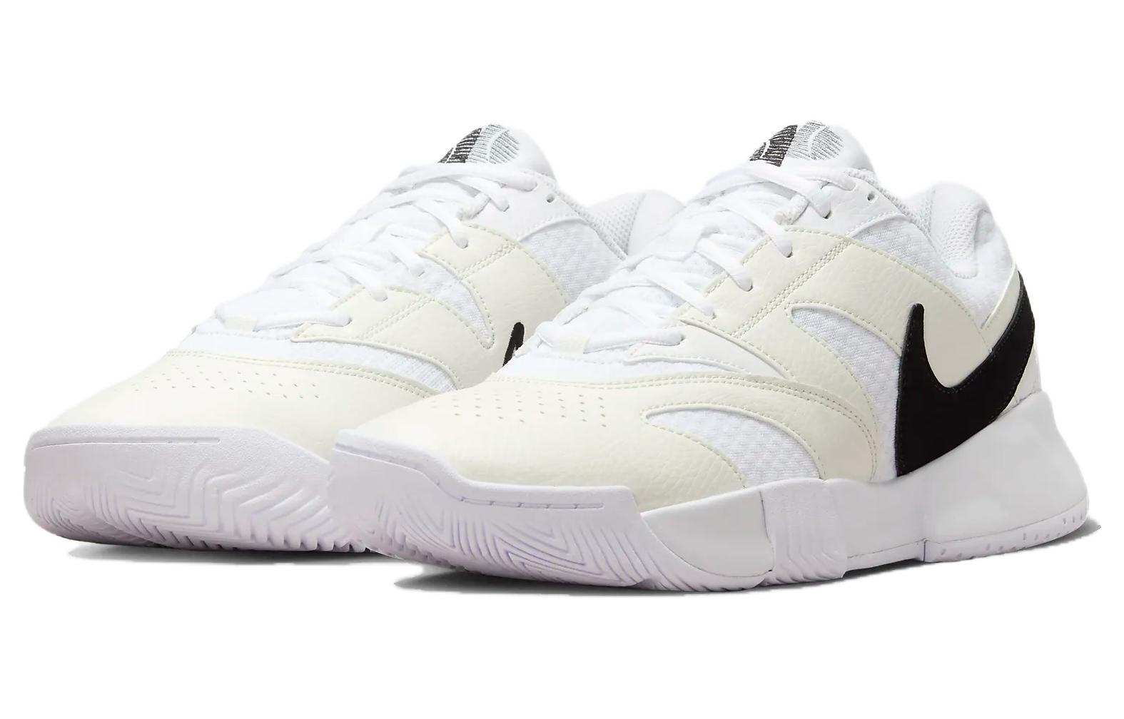 NikeCourt Lite 4 'White Black' купить в интернет-магазине Yoocart с быстрой доставкой по России.