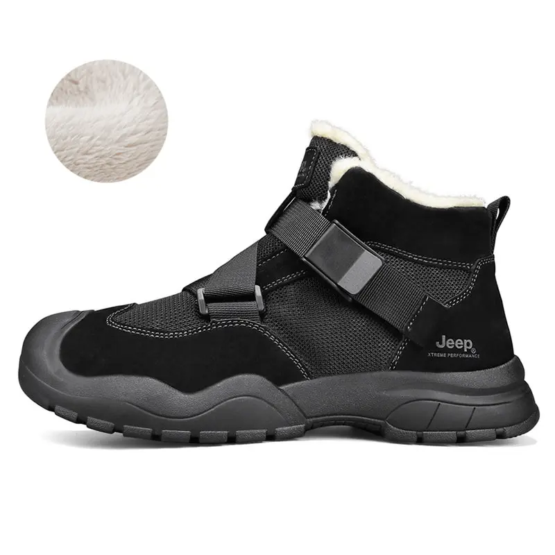 Jeep Snow Boots Men's Black