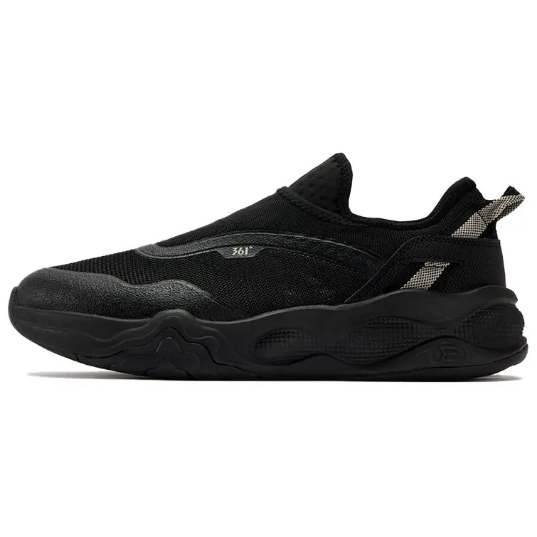 361° Slip Resistant, Breathable, And Resilient Low top Casual Shoes Men's Obsidian Black