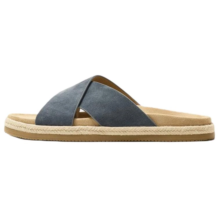 ZARA Slide Slippers Men's Blue