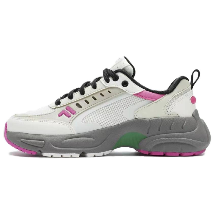 FILA FUSION FUSION Collection Cushioning Wear-Resistant Low-Top Casual Running Shoes Women's Gray