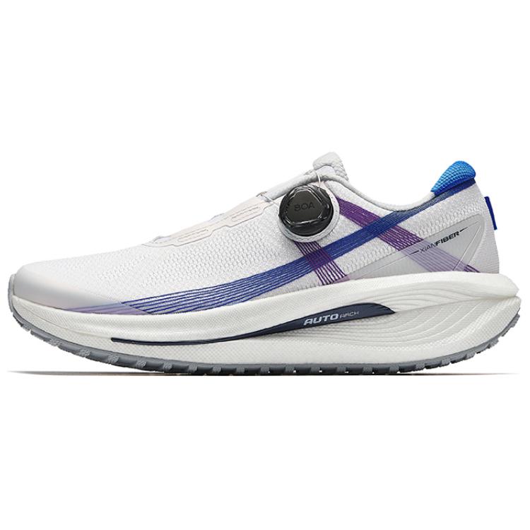 Anta Champion All Weather Series Cushioning, Wear Resistant Low Top Running Shoes Women's White Blue