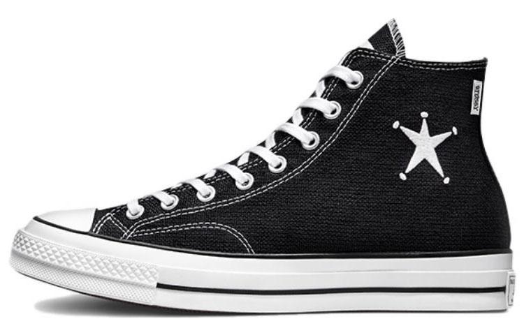 Converse X Stüssy Chuck 70 Hi 'Black/White' Sneakers