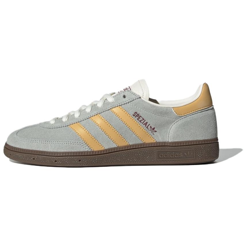 Adidas Originals HANDBALL SPEZIAL Abrasion Resistant Low Top Skateboard Shoes Unisex Gray