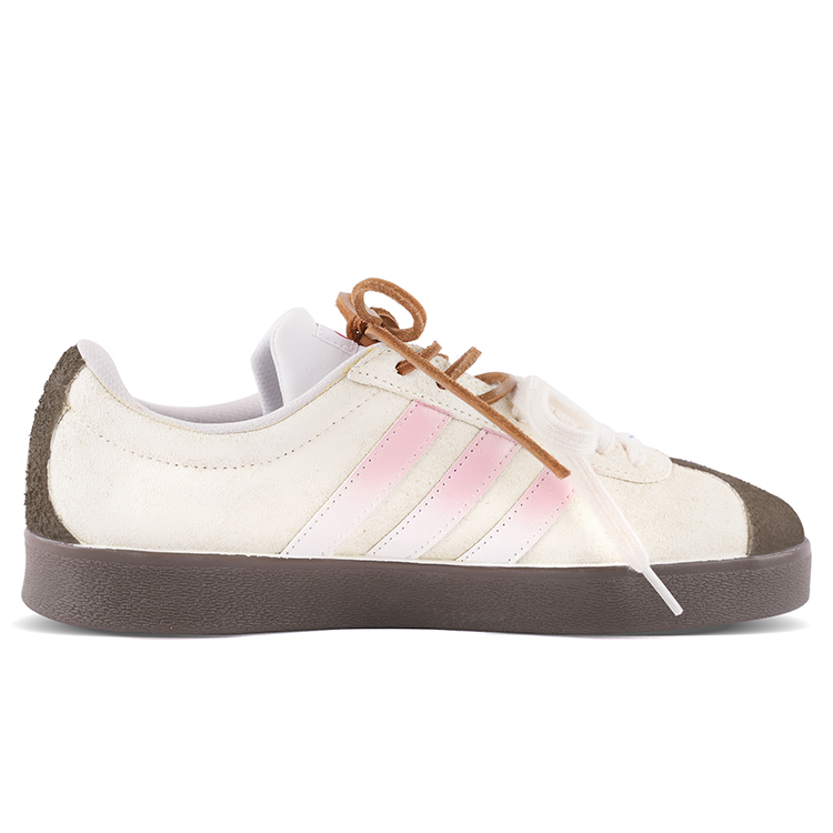 Adidas VL COURT 2.0 Abrasion Resistant Low Top Skateboard Shoes Unisex Yellow Pink купить в интернет-магазине Yoocart с быстрой доставкой по России.