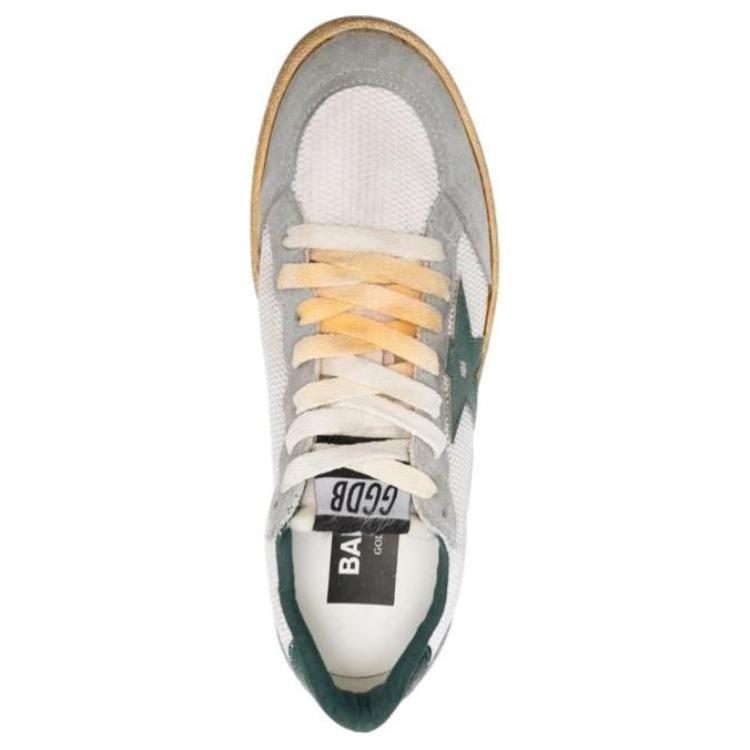Golden Goose Ball Star Stylish Skateboarding Shoes Women's Gray White Vintage Version купить в интернет-магазине Yoocart с быстрой доставкой по России.