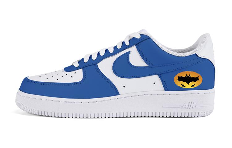 Nike Air Force 1 Air Force 1 Low-Top Skateboard Shoes Men's Royal Blue