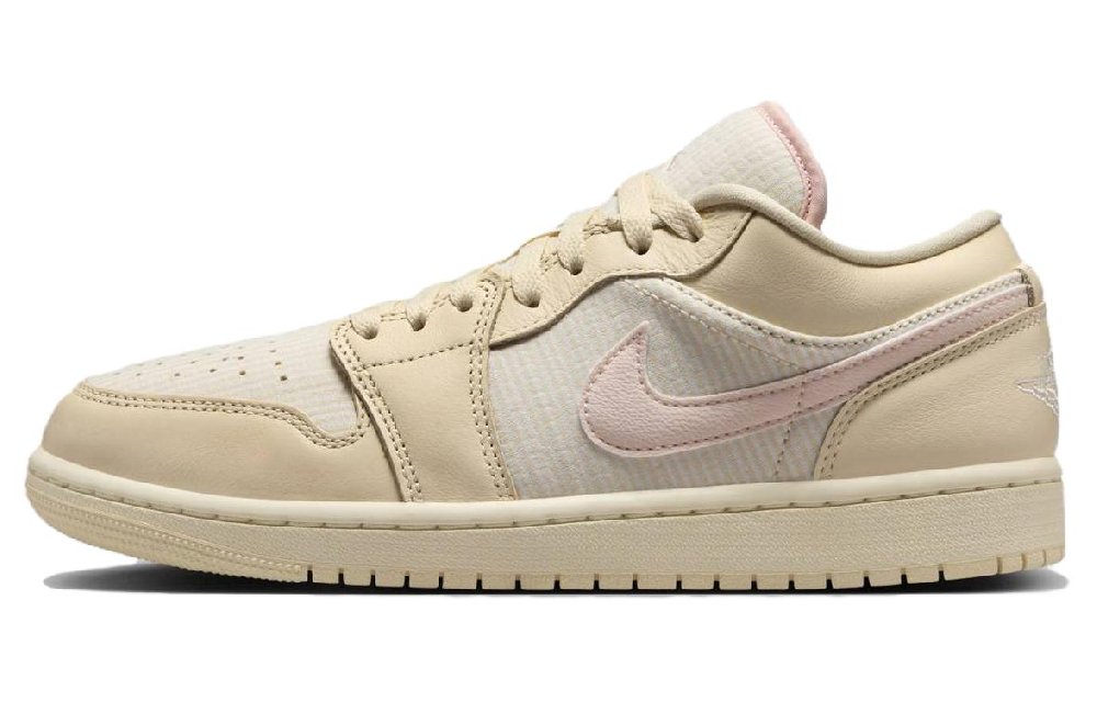 Jordan Air Jordan 1 Винтажные баскетбольные кроссовки Low Top Beige Женские