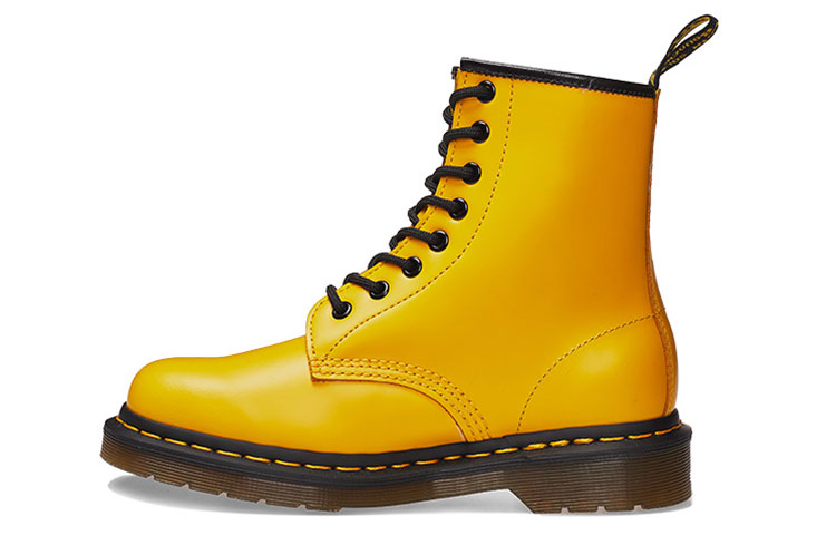 Dr.Martens 1460 Colorful Series 8 Martin Boots Couple Style Yellow