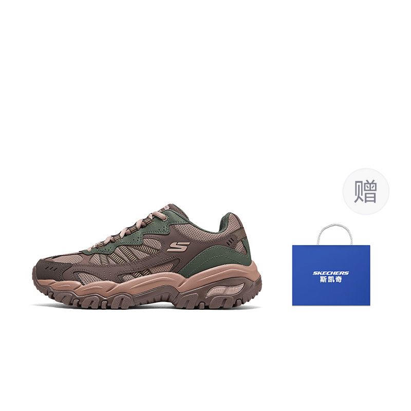 Skechers Low Top Hiking Shoes Men's Brown купить в интернет-магазине Yoocart с быстрой доставкой по России.