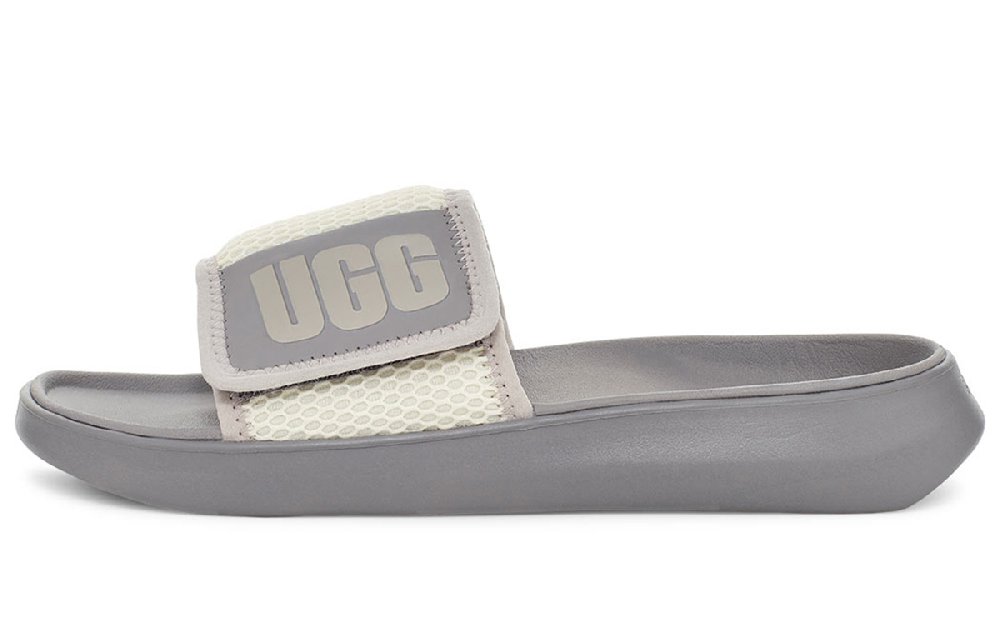 UGG La Light Slide Gray Purple Slippers Women's
